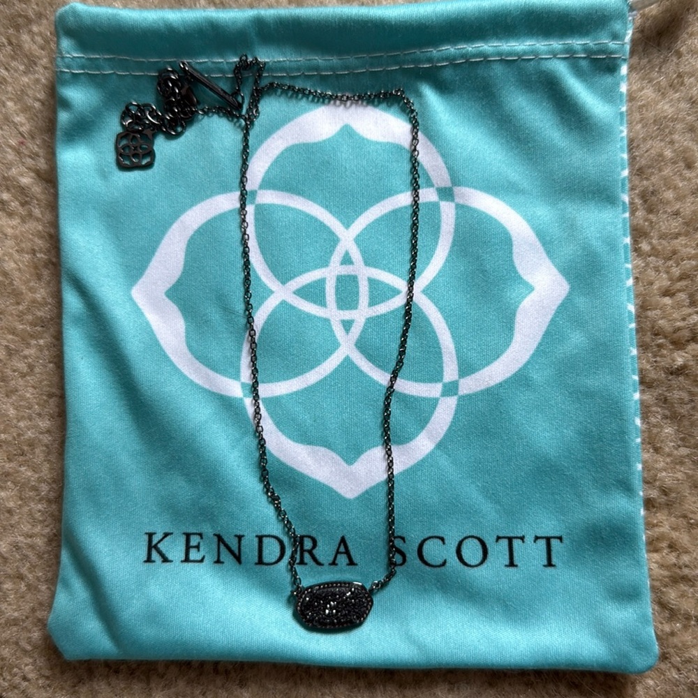 Kendra Scott Drusy Stone Necklace